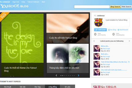 Yahoo! chính thức “tạm biệt” dịch vụ blog ở Việt Nam